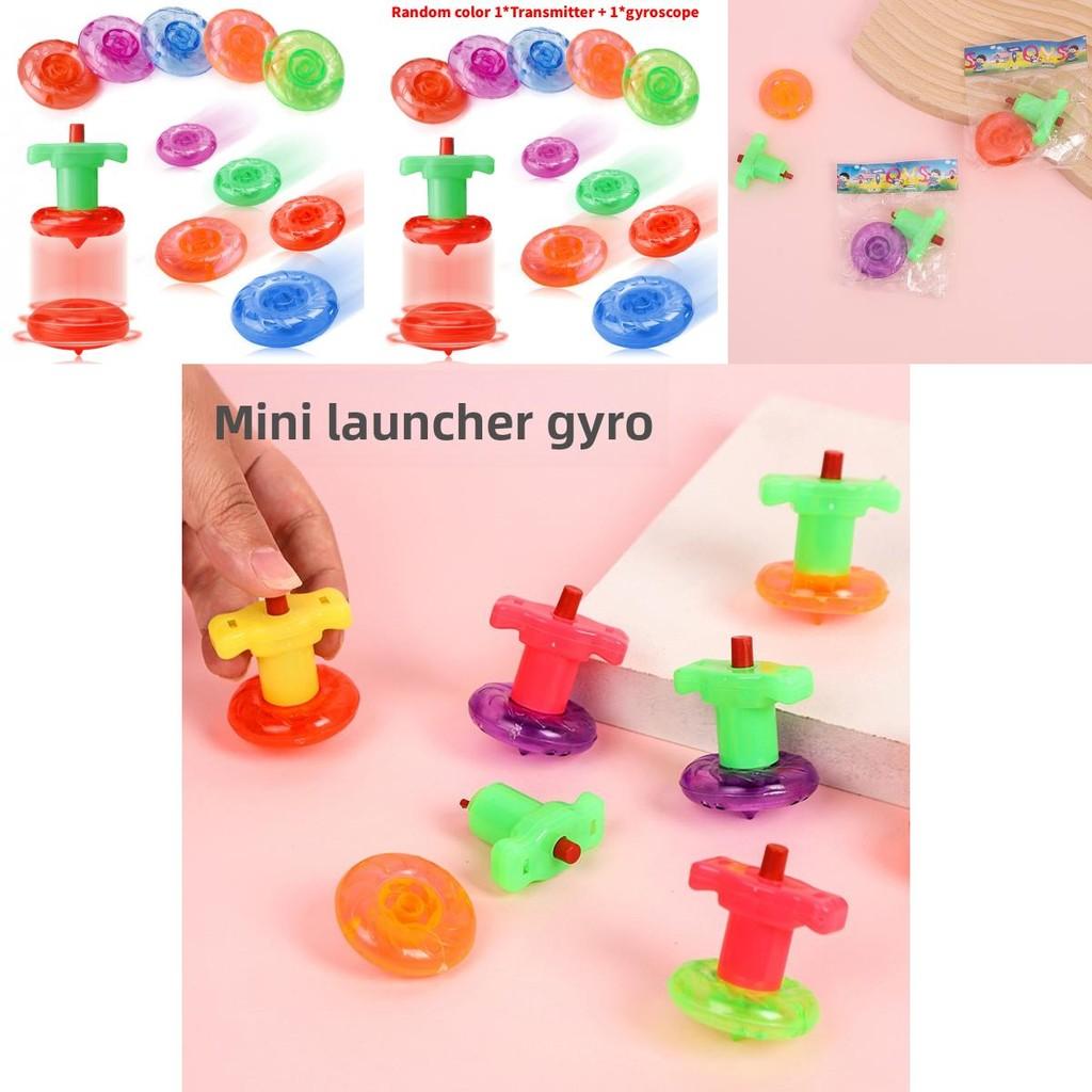 Classic Kids Transmitter Gyroscope Set Toy With Launching Mechanism For Children And Collectors