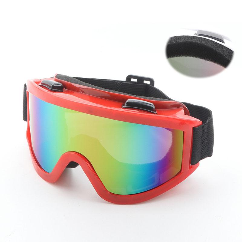 Anti-Fog Ski Goggles for Adults Windproof Lens with Soft Fleece Padding, for Snowboarding Motorcycle & Hiking