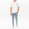 Gucci-Embellished Webbing And Interlocking GG Cotton Short-Sleeved Polo Shirt For Men White Men's 628339-XJCQR-9061