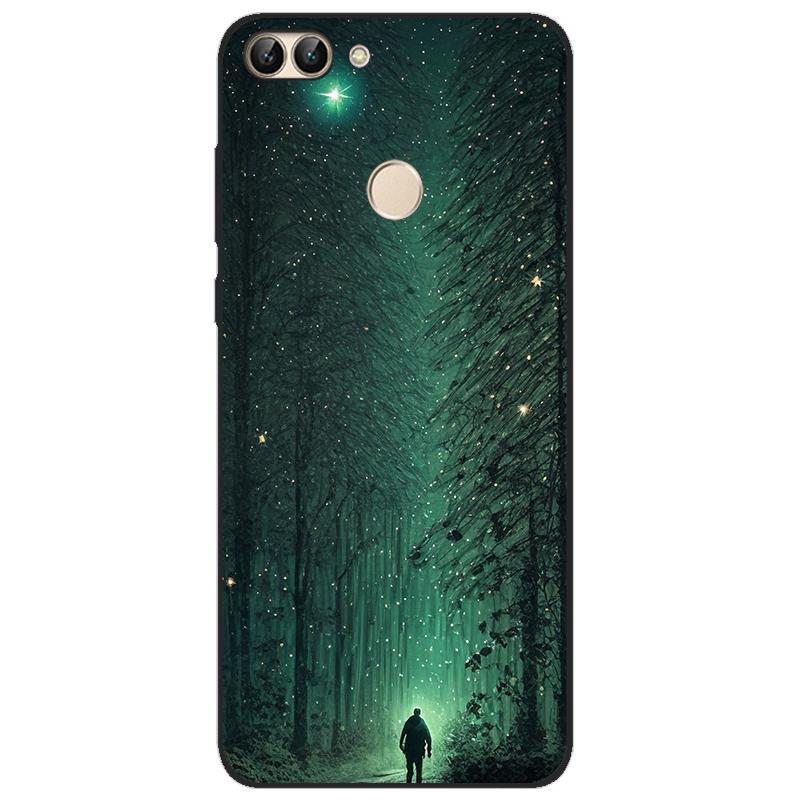 For Huawei P Smart 2018 FIG-LX1 PSmart Case For Huawei P Smart 5.65inch Case TPU Soft Silicone Cute Wolf Back Cover Phone Case
