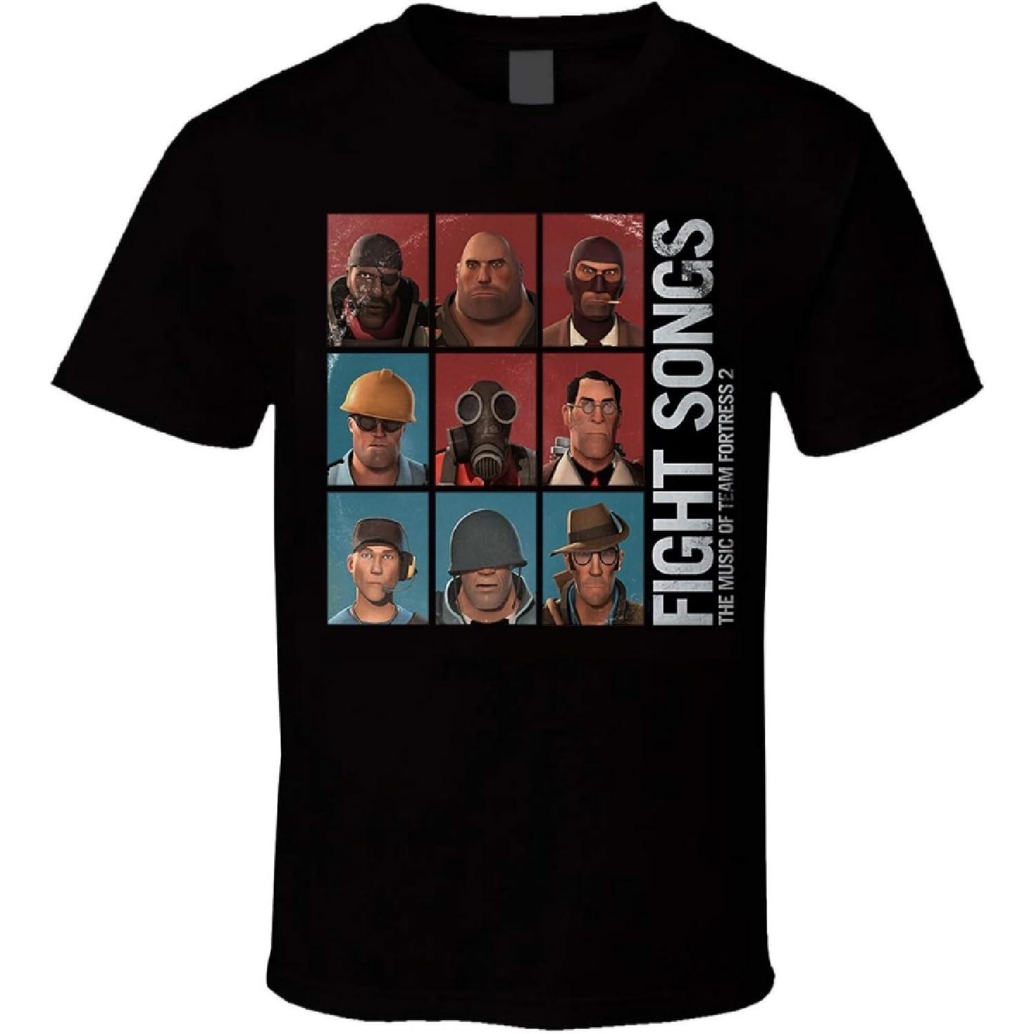Медик Team Fortress 2 TF2 Футболка Тихий Медик Оперирует Футболки Видеоигр Черная S