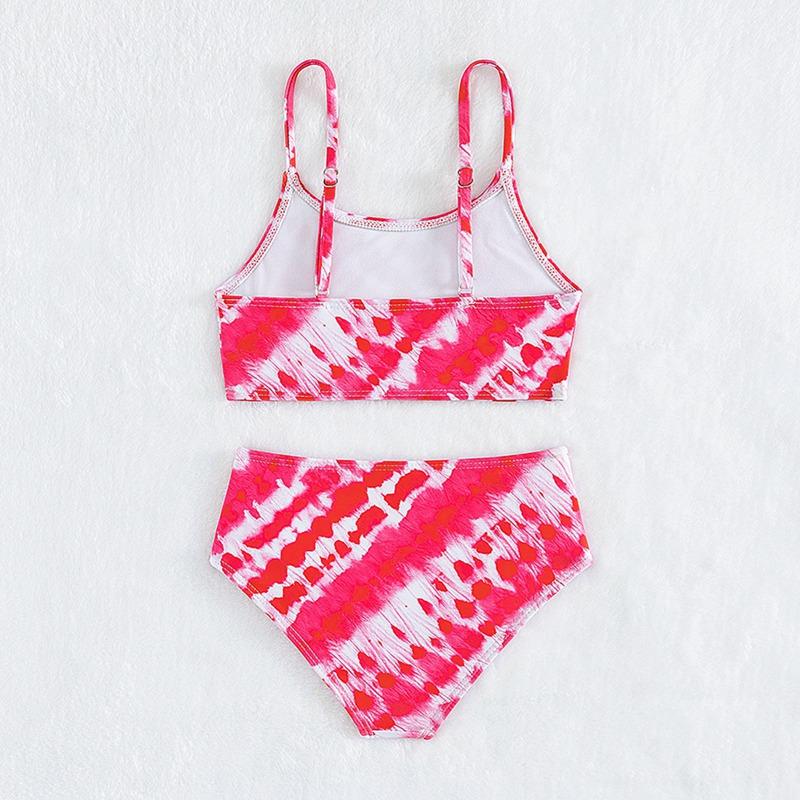 Girls' Tankini Kids Bikini Two-Piece Set Children's Swimsuit Girl Swimwear