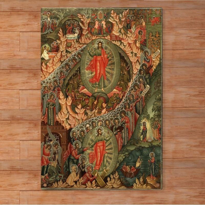Aluminum Metal Wall Sign, Modern Art Decor Plaque 20x30cm