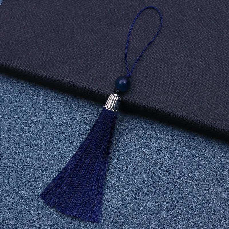 5 bucăți frumoși colorați ciucuri 8 cm fire de poliester ciucuri de culoare aurie ornament superior marcaj accesorii ventilatoare pliabile