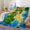 1pc Blanket - game Stardew Valley  Print Design,Lightweight Blanket for Sofa,Bed- Soft &Warm,Gift for All Seasons