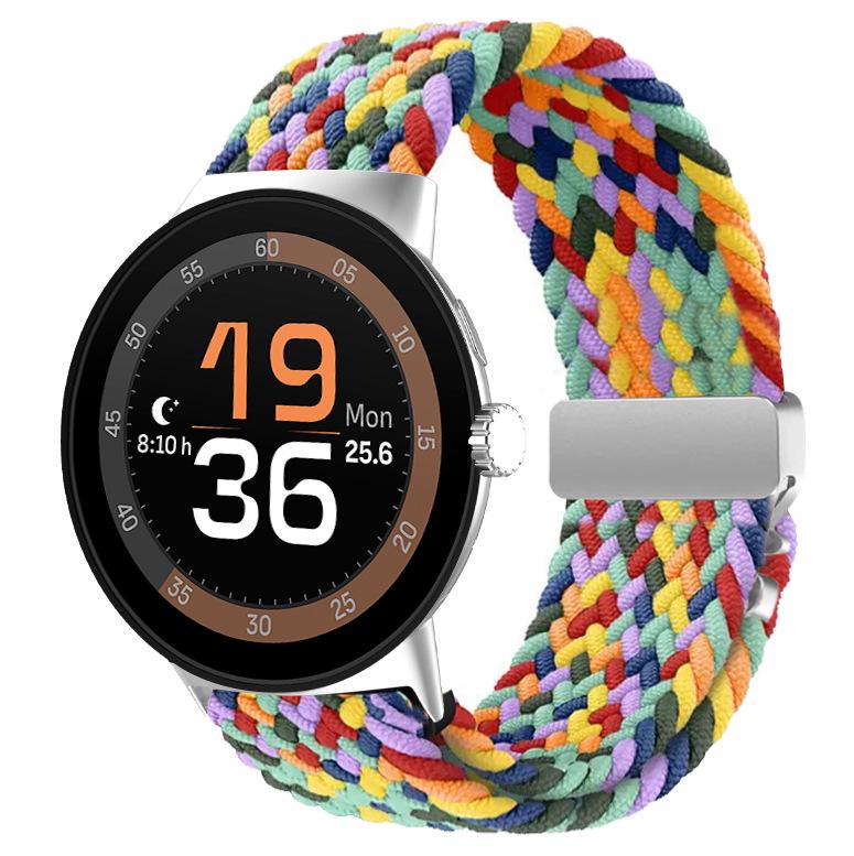Braided Nylon Paracord Watch Band for Google 41MM/45MM