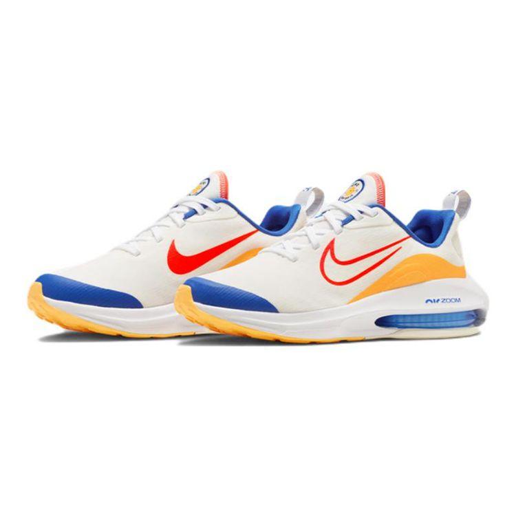 Nike Air Zoom Arcadia 2 GS Żagiel Królewski Pomarańczowy Buty Sportowe Dziecięce Biały Królewsko-Niebieski Holenderski-Pomarańczowy FD4637-181