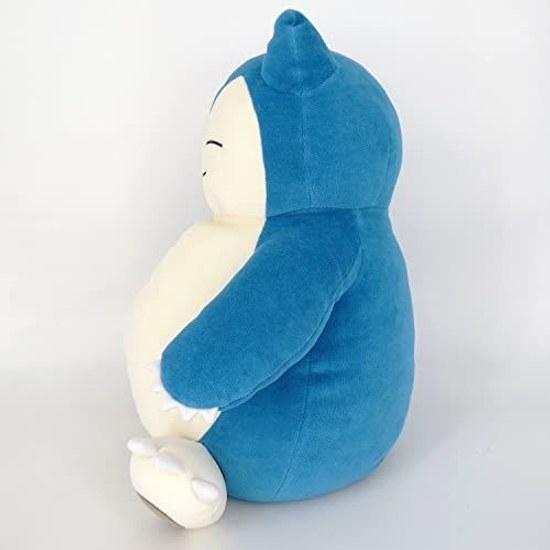 San-ei Trading Pocket Monster Mochi Fuwafuwacushion Snorlax W31D27H35cm Plush Goods Pokemon PZ04