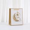 12pcs Eid Mubarak Gift Bags Islamic Paper Gift Bags with Golden Lantern Mosque Designs for Ramadan Gifting