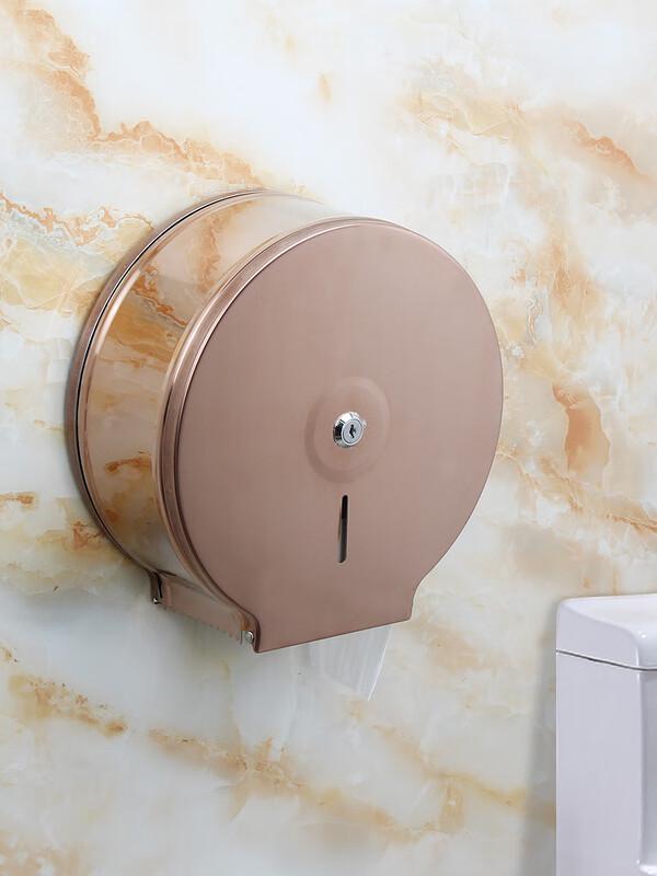 Stainless Steel Wall-Mounted Jumbo Roll Tissue Dispenser