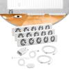 5.0 Radiator Fan For Smart Radiator Booster Extension Set For Home Heating Radiator Fan Energy-efficient Fan Heater Tool