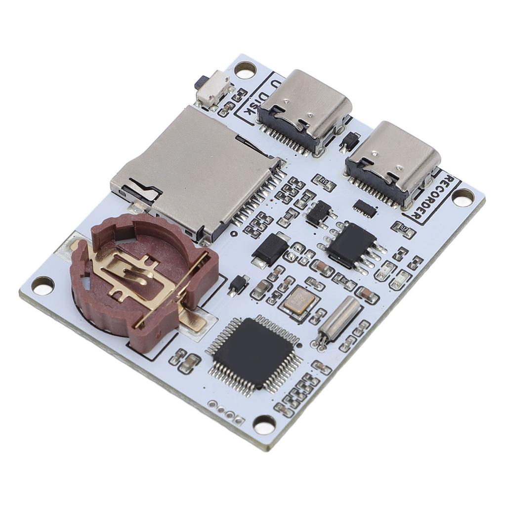 USB Serial Port Recorder Module, USB to Memory Card Timestamp TXT File Archive, Serial Data Logger Module with Dual LED Indicator