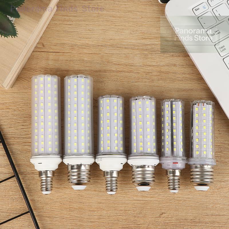 E27/E14 18W/20W/30W LED Corn Bulb 2835 SMD Candle Lamp No Flicker AC85-265V Home Lighting Light Bulb for Ceiling Fans