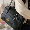 Large Capacity Retro Simple College Style Briefcase Commuting Versatile Shopping Single Shoulder Oblique Span Bag