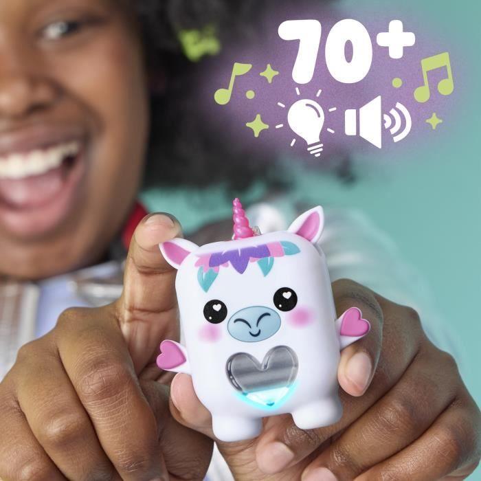 Nano-mals Meadowmist la licorne, compagnon électronique, plus de 70 réactions, pour enfants, des 5 ans