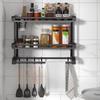 Bathroom Storage Rack Wall-mounted Stainless Steel Towel Rack for Toilet Bathroom Kitchen Hanging Accessories