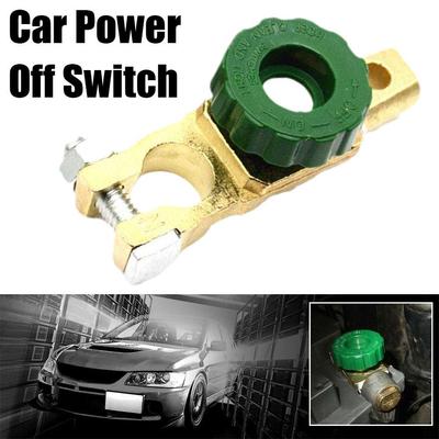 Car Motorcycle Battery Terminal Link Quick Cut-Off Switch Disconnect RV Switch Power-off Protector Battery Car Isolator Rot I2T8