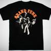 Vintage Grand Funk Railroad Herren T-Shirt Schwarz Kurzarm Alle Größen