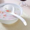 Grote Keramische Soeplepel, Rijstlepel, Tafellepel, Bone China, voor Thuis En Hotelgebruik, Puur Wit Henry Grote Opscheplepel, 1 Delige Set