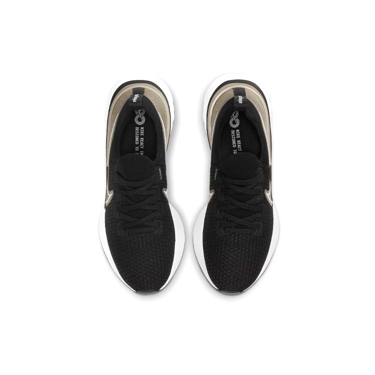 New Nike React Infinity Run Flyknit Metallic Gold Silk Women's CZ2861-001