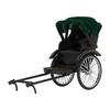 Simulation Rickshaw Model Toy Alloy Delicate Details Exquisite Workmanship Jinrikisha Decoration for Home Decoration