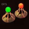 2 Pcs Badminton Shuttlecocks Baseball Practice Windproof Lighting Birdies 360-Degree Lighting Badminton Balls for Sports Activities Fitness