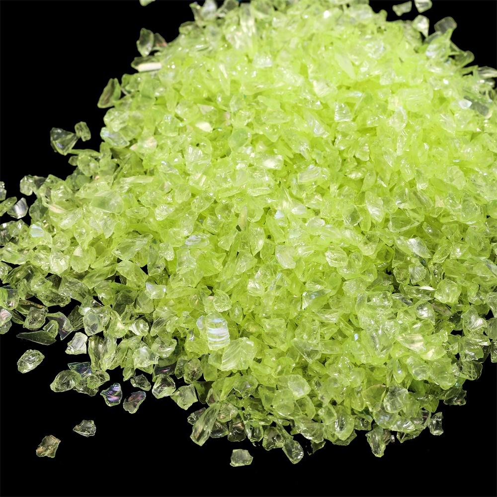 20/50g Glass Crushed Stone Irregularity Crystal Gravel Filling For DIY Epoxy Resin Mold Filler Crafts Decorative Nail Art Filler