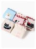 Cute Cartoon Lace Dot Yarn Socks - Women's Spring/Fall Mid-Calf Cotton Socks, Sweet Animal Design