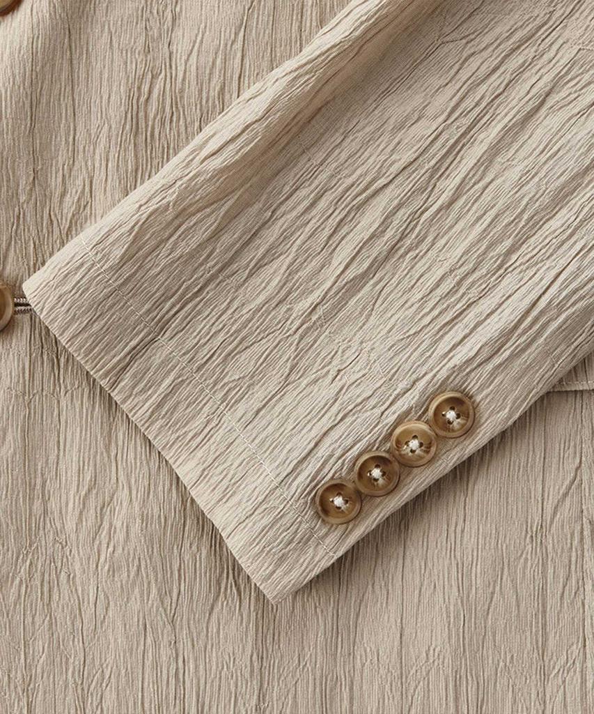 Stco [Summer] Air Pleats Jacket_Beige (Relaxed Fit)_Sejvb10Nsd