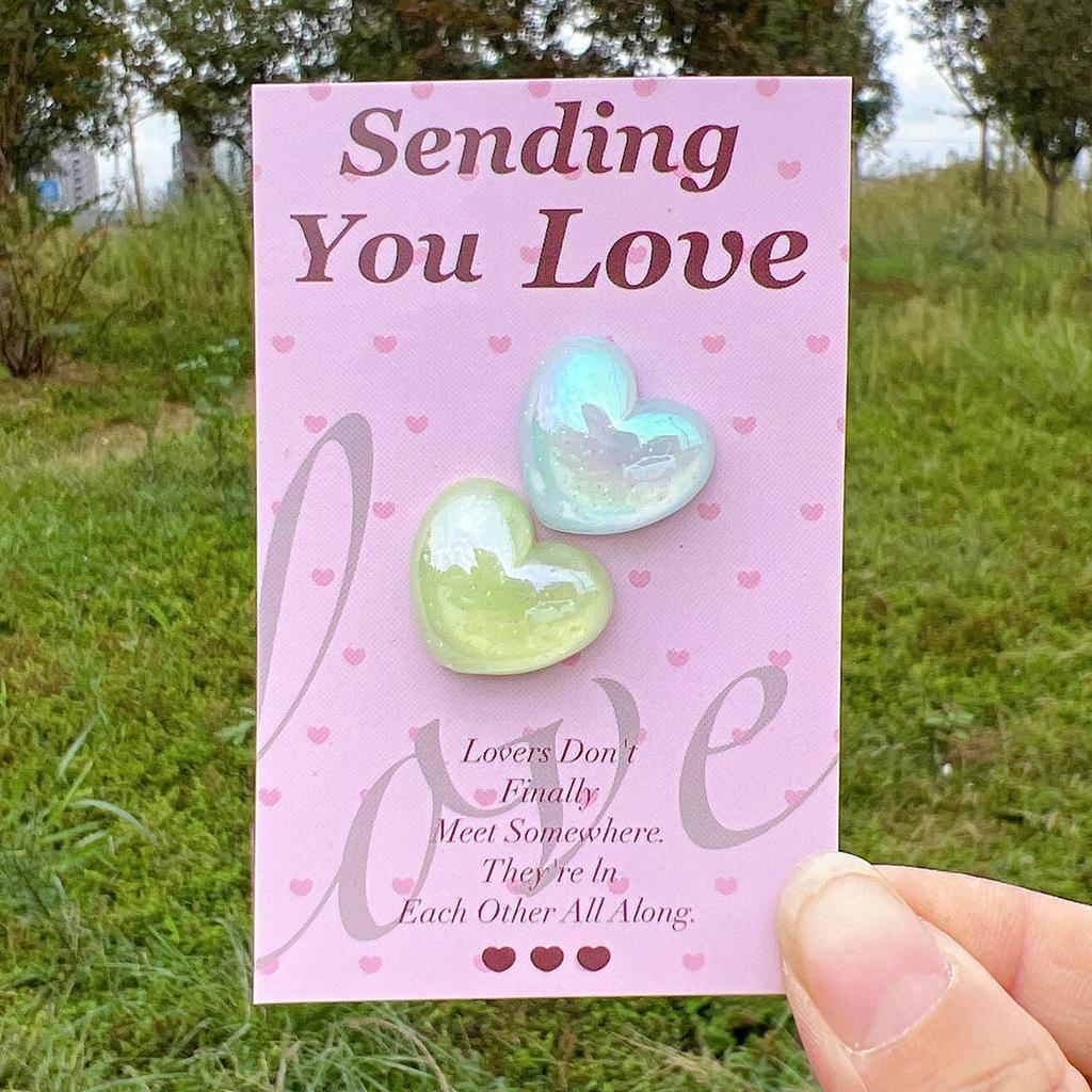 6st Fickkort Dekoration Gåva Gör-det-själv-kort Gränsöverskridande Alla hjärtans dag Kramkort Kärlek Kort För Barn, Vänner, Älskare Alla hjärtans dag Festtillbehör