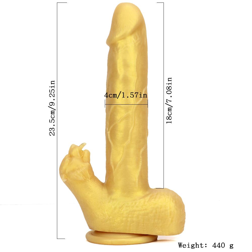 Silica Gel Riesendildo Realistischer Drachenschuppen Penis mit Saugnapf für Frauen Spielzeug Tier Flexibler Analplug Silikon Sex Shop