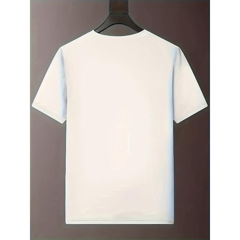 Herren Outdoor Kurzarm Freizeit Atmungsaktiv Rundhals T-Shirt, Oversized, Cool, Modisch ,