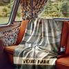 Elegant Dragonfly And Floral Artwork Design Rv Blanketcustomizable With Your Namecomfortable And Stylish Perfect For Rv Travel Beds Chairs Offices