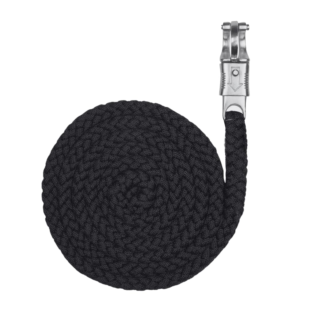 

MIYOA Horseback Riding Supplies Pull Hand Pull Handle Lead Lead Rope Rope Black Horseback Riding Equestrian 2.2m чёрный
