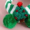 Festive Pet Neckwear - Stylish Winter Accessory for Dogs and Cats