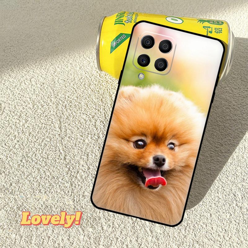 Pomeranian Dogs Dog Colorful Case For Samsung Galaxy M52 M36 M06 M16 M56 M33 M15 M55 M31 M13 M12 M14 M53 M32 M35 M34 M54