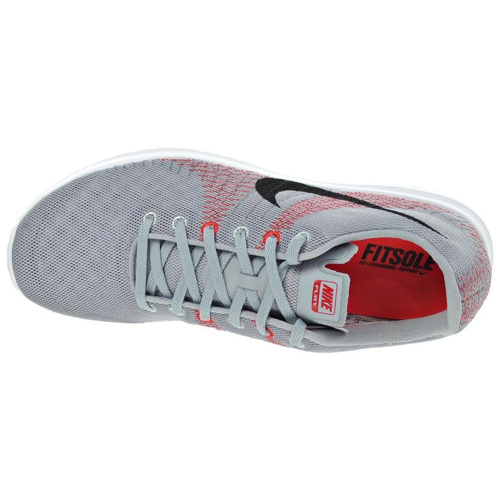New Nike Flex Fury Shoes 'Grey Black Red' 705298-003