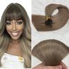 100 Percent Human Hair Flat Tip Extensions Straight Keratin Capsule Hairpieces