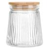 Glass Containers for Loose Products with Lid and Seal 700 Ml 3 Pcs.