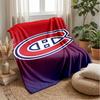 Coperta in Pile Flanella Montreal Canadiens Coperta Calda e Accogliente per Divano Letto Viaggio Uso Stagionale