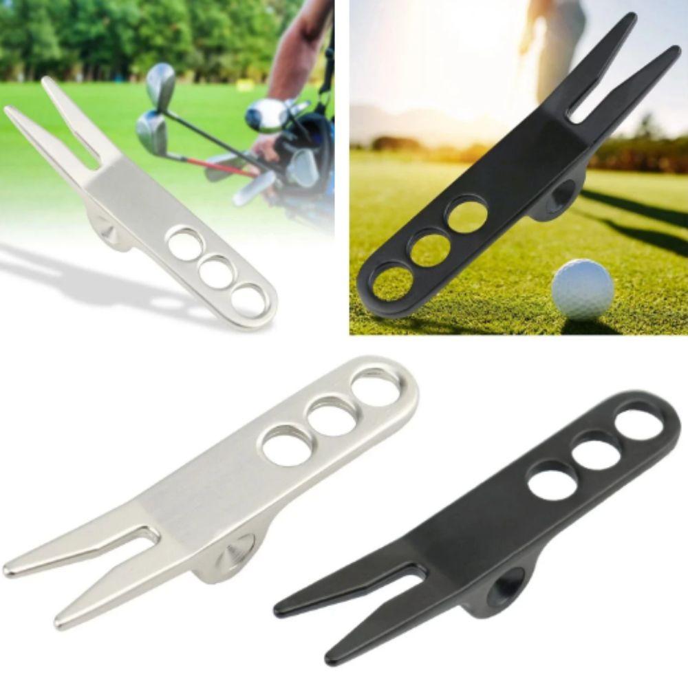 Turf Tool Golf Divot Pitch Repairer Tool Pitchfork Golf Divot tool Golf Fork Gift For Golfer