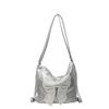 Large Capacity Backpack Women's 2025 New Trendy Student Schoolbag High-end Bow Shoulder Underarm Tote Bag