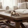 Decorative Zodiac Horse Figurine Brass Minature Horse Figurines Child Riding Horse Ornament  Office