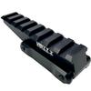 MILQUEST Type Mount Base Riser OPTIC 20mm Rail 8 Slots (UNITY Mount) [FAST RISER] (metal Black)