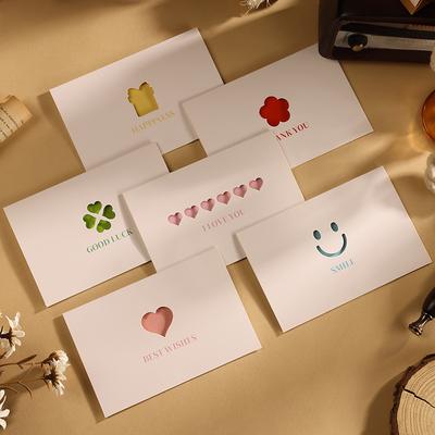 10 Sheets Per Pack Thank You Card Birthday Card Invitation Card Message Card Student Stationery Supplies
