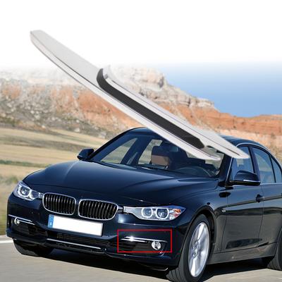 Left,/Right Front Bumper Fog Light Trim Molding Chrome Grille for BMW 3 Series F30 F31 2012-2015 51117279698 51117279697