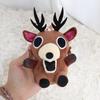 17cm 99 Nächte im Wald Hirsch Kumpel Plüschtier Niedlicher Hirsch Kumpel Schlüsselanhänger Anhänger Puppe Spielumgebung Hirsch Spielzeug Geburtstagsgeschenke