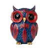 Owl Tabletop Decors, Resin Bird Figurine with Textured Detail for Desks and Entryways, Animal Enthusiasts, Housewarmings Gift