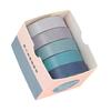 5Rolls 10mmX2M Decorative Tape Aesthetic Paper Tape for Craft Scrapbooking Journal Notebook Photo Album Phone Packaging