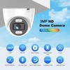 Dual-Light WiFi Wireless Dome Camera with HD Wide-Angle for Indoor Surveillance